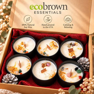 Handmade Assorted Soy Wax Candles| Handmade Soy Wax Candles Set  | Thoughtful Gift Box |Zero Waste Gifts| Pet Frindly Mild Scented
