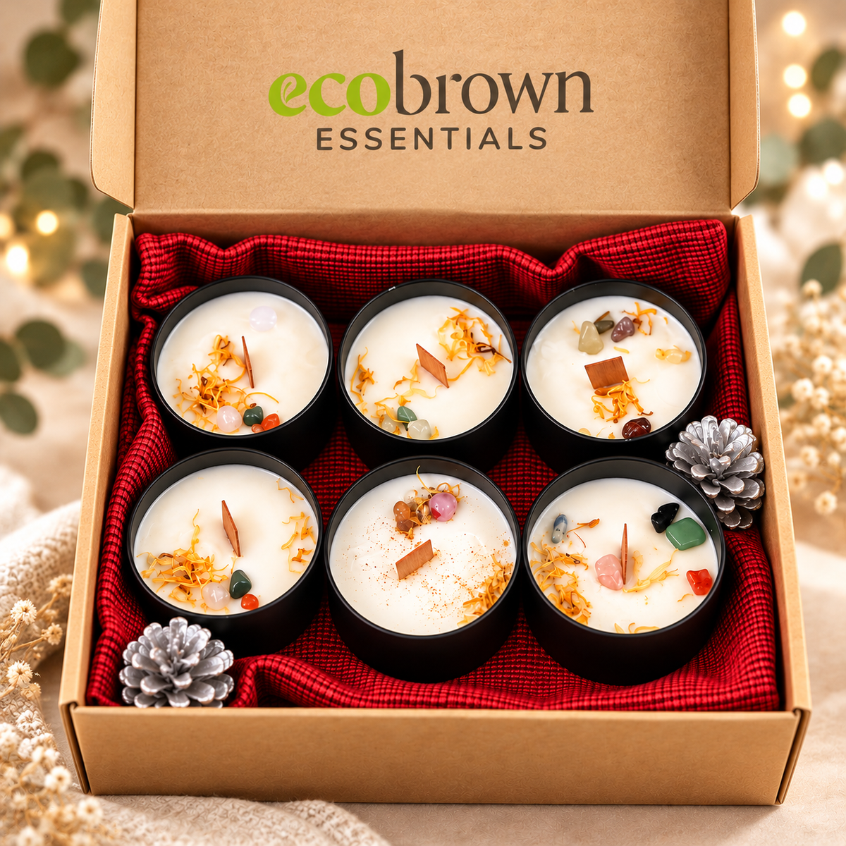 Handmade Assorted Soy Wax Candles| Handmade Soy Wax Candles Set  | Thoughtful Gift Box |Zero Waste Gifts| Pet Frindly Mild Scented