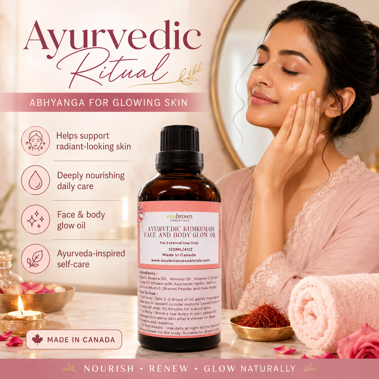 Kumkumadi Face & Body Oil