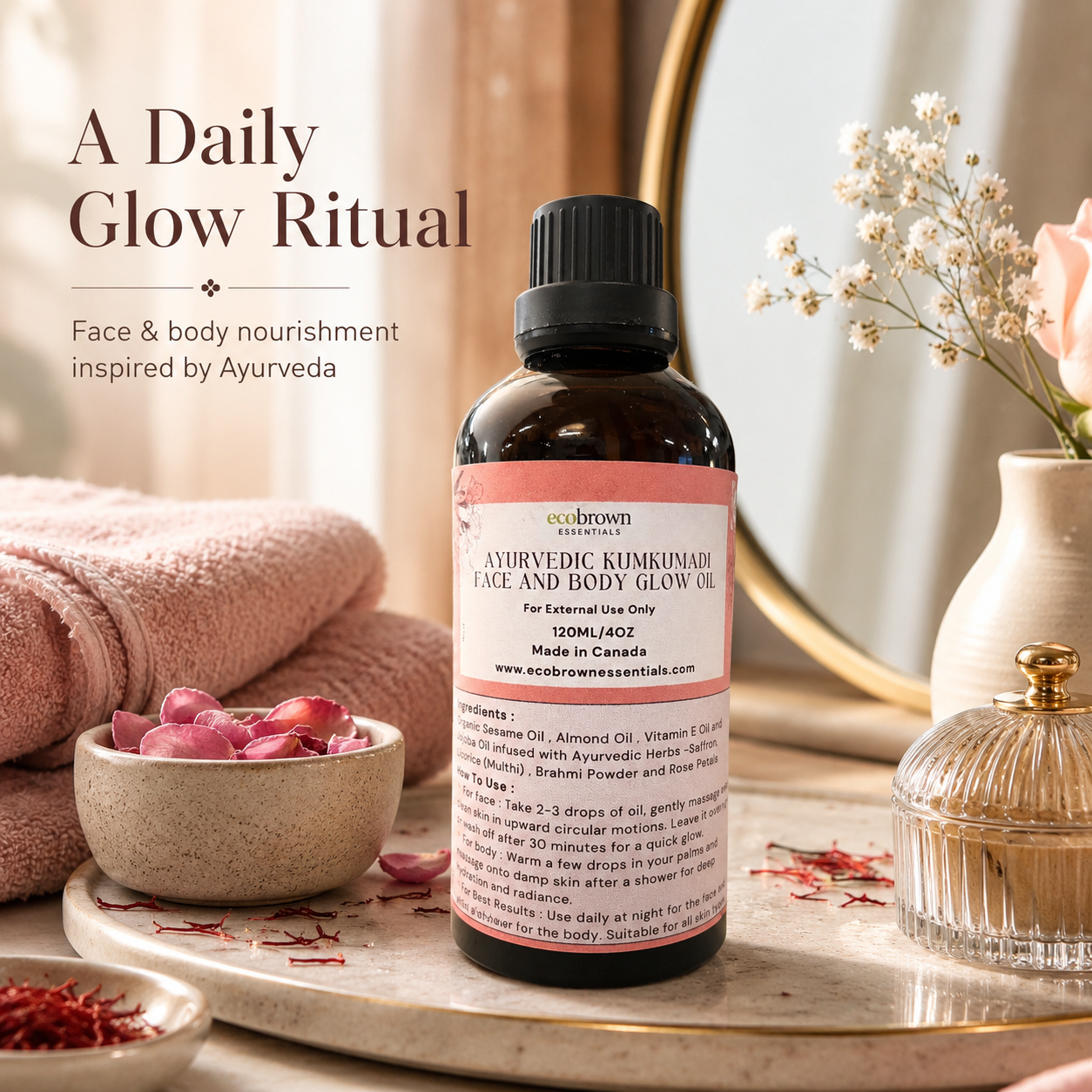 Kumkumadi Face & Body Oil