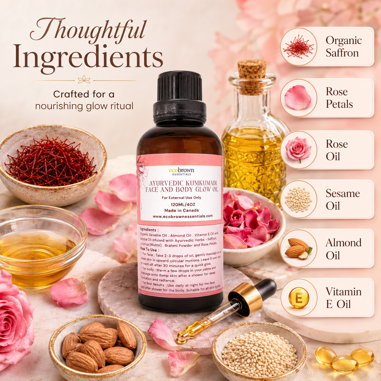 Kumkumadi Face & Body Oil