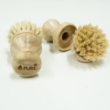 Natural Dish Brush | Bamboo Dish Brush | Bamboo Cleaning Brush | Eco Friendly Kitchen Scrub | Eco friendly Dish Brush