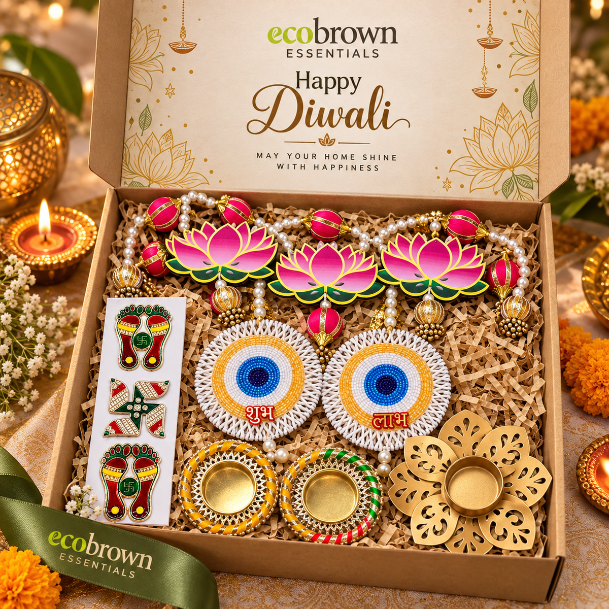 Diwali Home Decor  | Diwali Happy Home Gift Kit | Diwali Gifts | Diwali Decorations | |Free Shipping