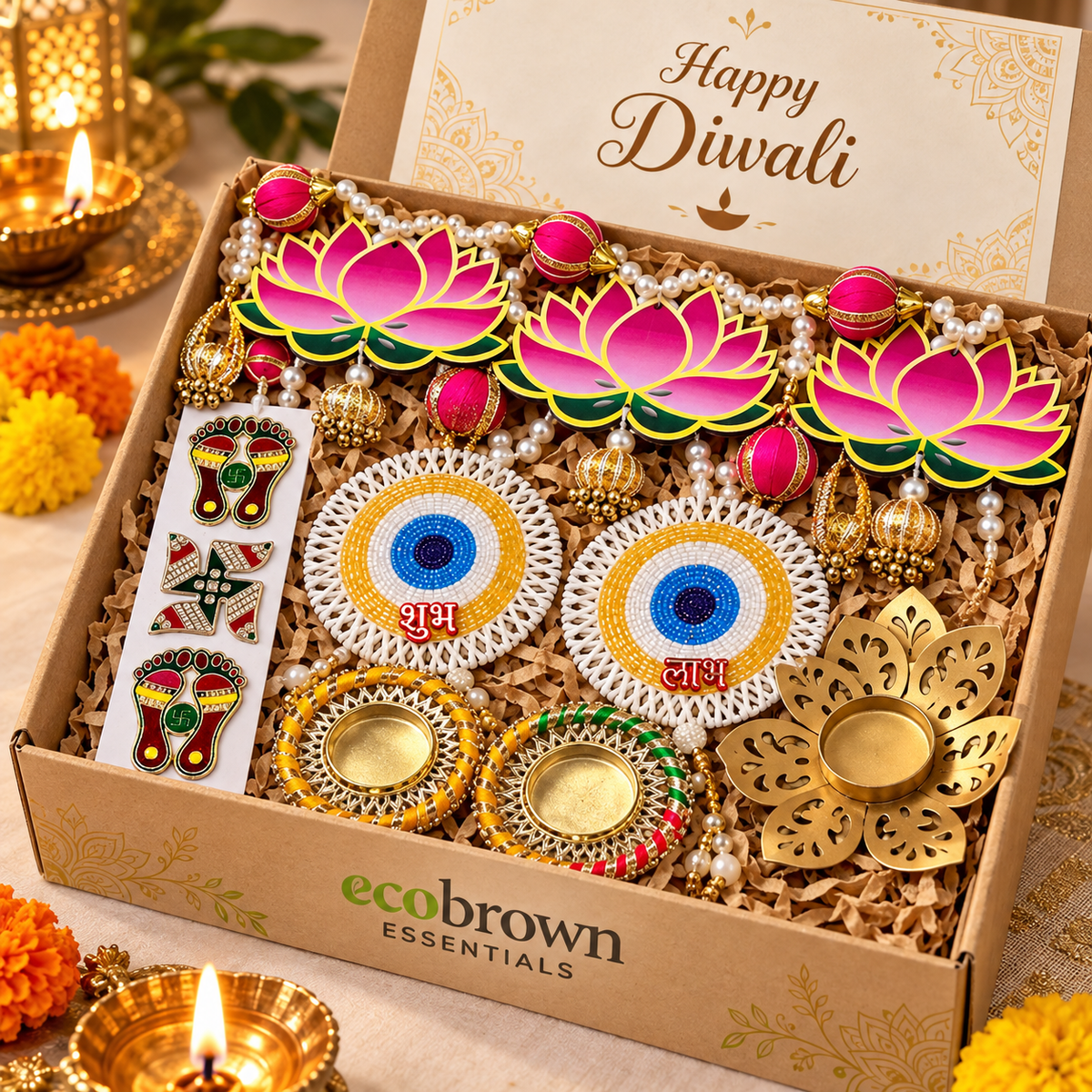 Diwali Home Decor  | Diwali Happy Home Gift Kit | Diwali Gifts | Diwali Decorations | |Free Shipping