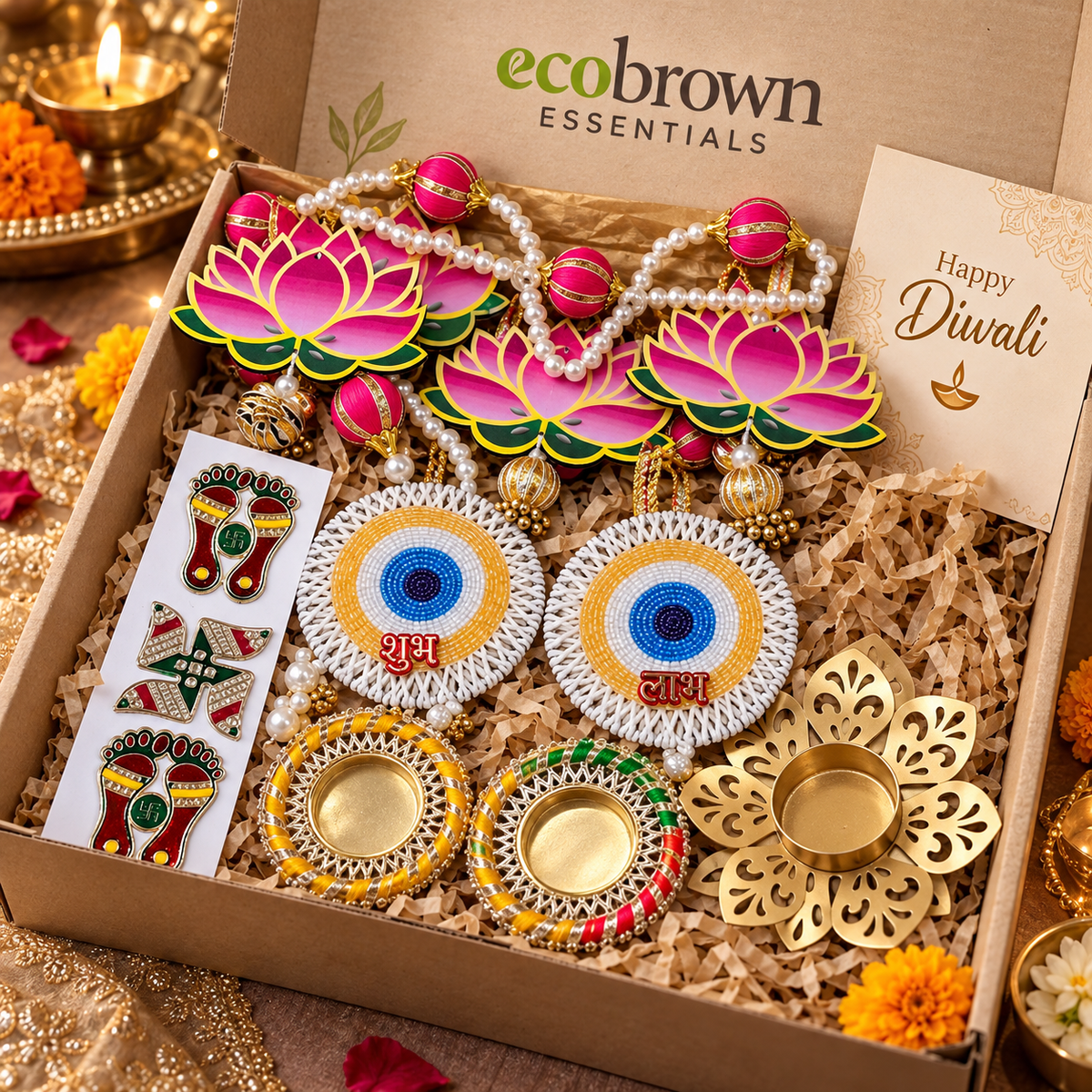 Diwali Home Decor  | Diwali Happy Home Gift Kit | Diwali Gifts | Diwali Decorations | |Free Shipping