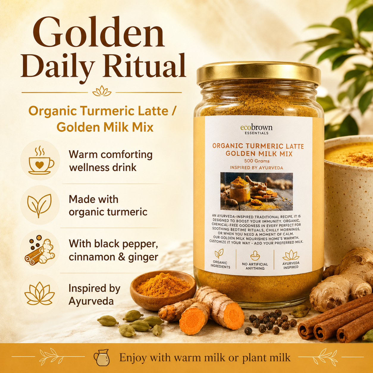 Golden Milk Mix -Turmeric Latte
