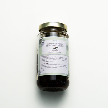 Spicy Gongura (Sorrel Leaves) Pickle | Traditional Deccan-Style Organic Pickle