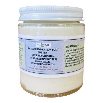 Intense Hydration Body Butter | Natural body butter with shea & mango butter | Whipped Body Butter for Dry Skin