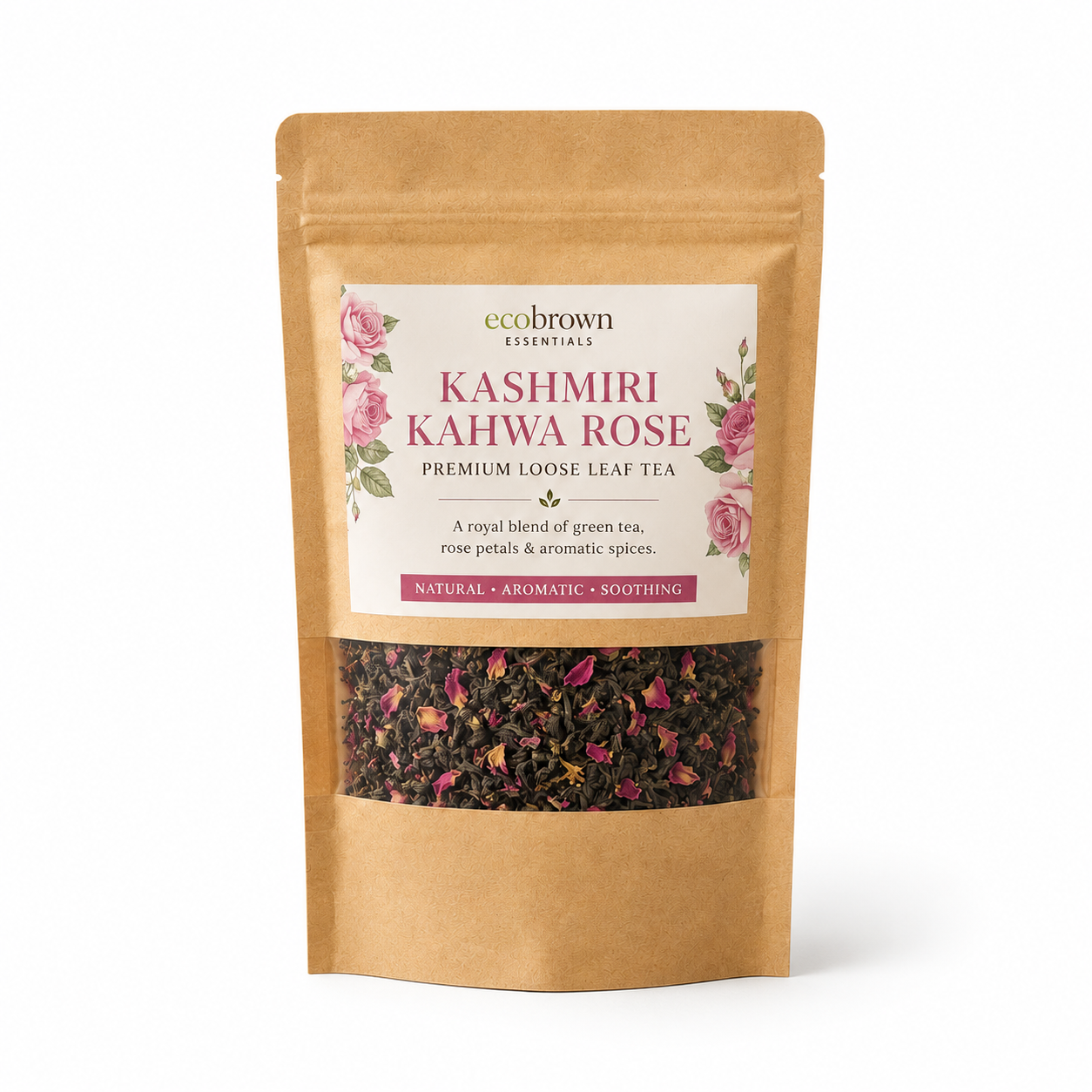 Kashmiri Kahwa Rose Tea | Herbal Tea | Healing Herbal Tea Blend