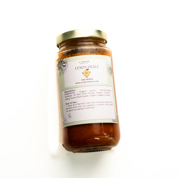 Lemon Pickle | Zesty Lemon & Sunflower Oil Pickle
