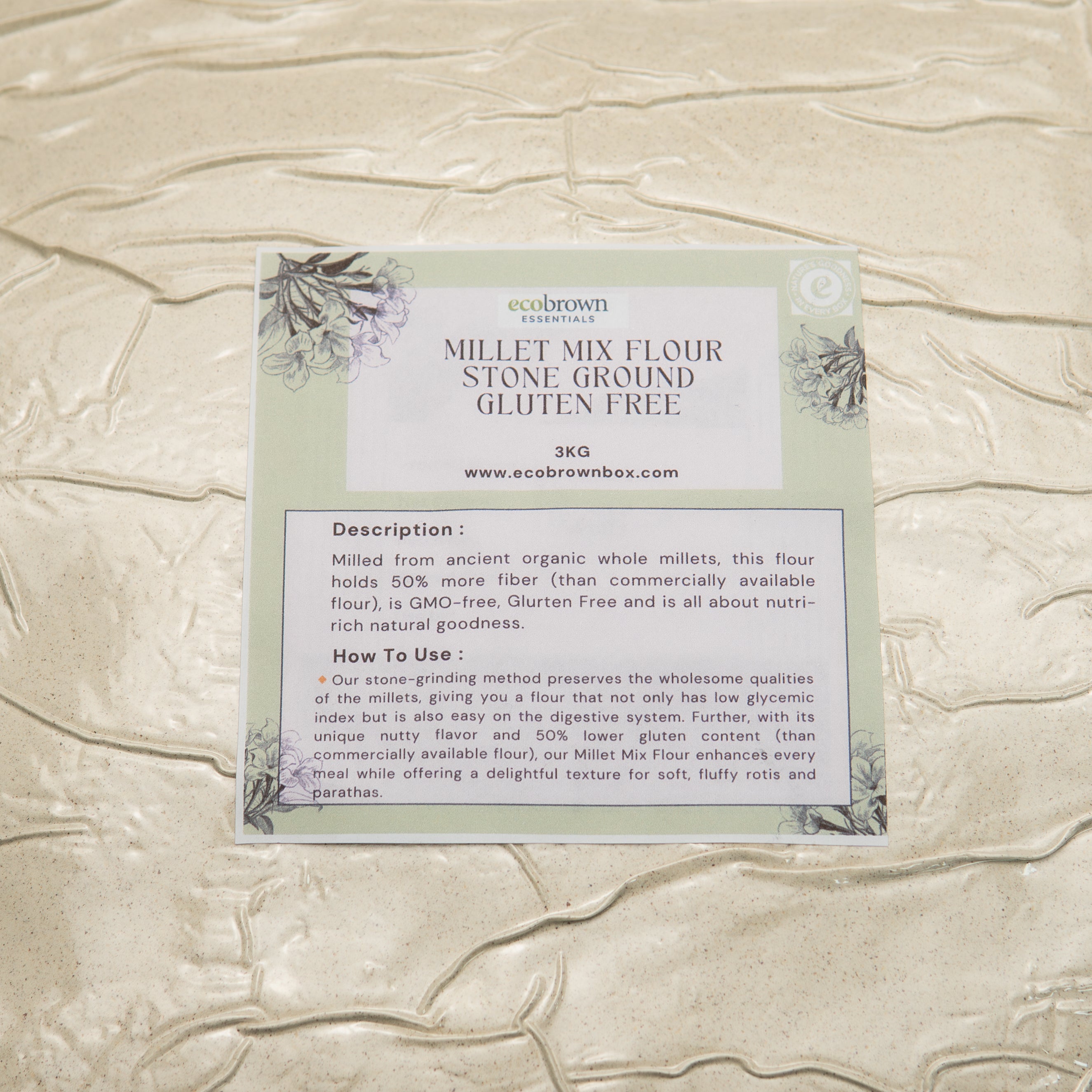 Millet Mix Flour | Blend of Ancient Millets | Gluten-Free, High Fiber & Iron-Rich | Organic Millets