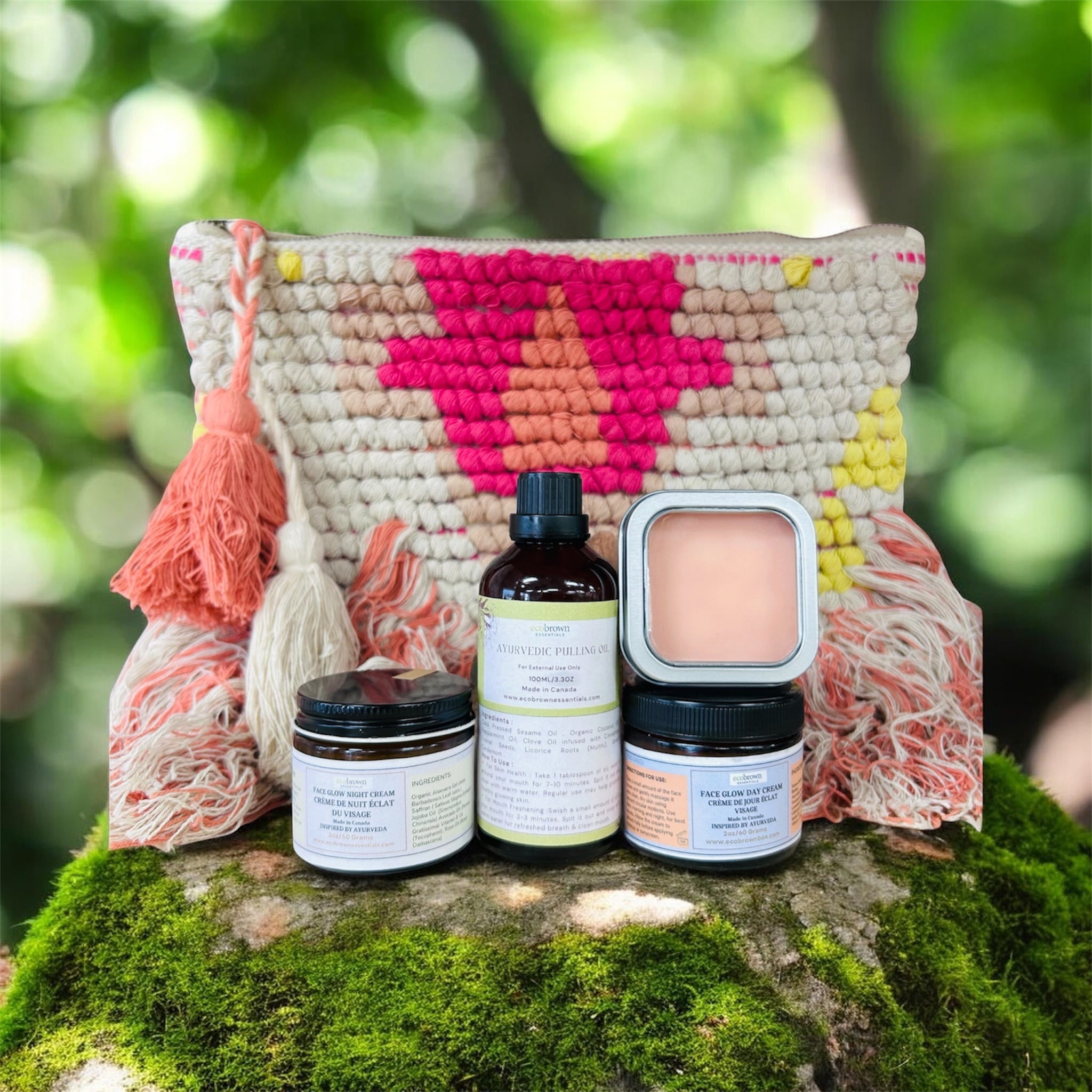 Mother's Day Gift Bundle Kit | Self-care Bundle Kit for Women | Natural Skincare Gift Kit | Ayurvedic Skin Ritual Kit | Daily Wellness Essentials For Moms