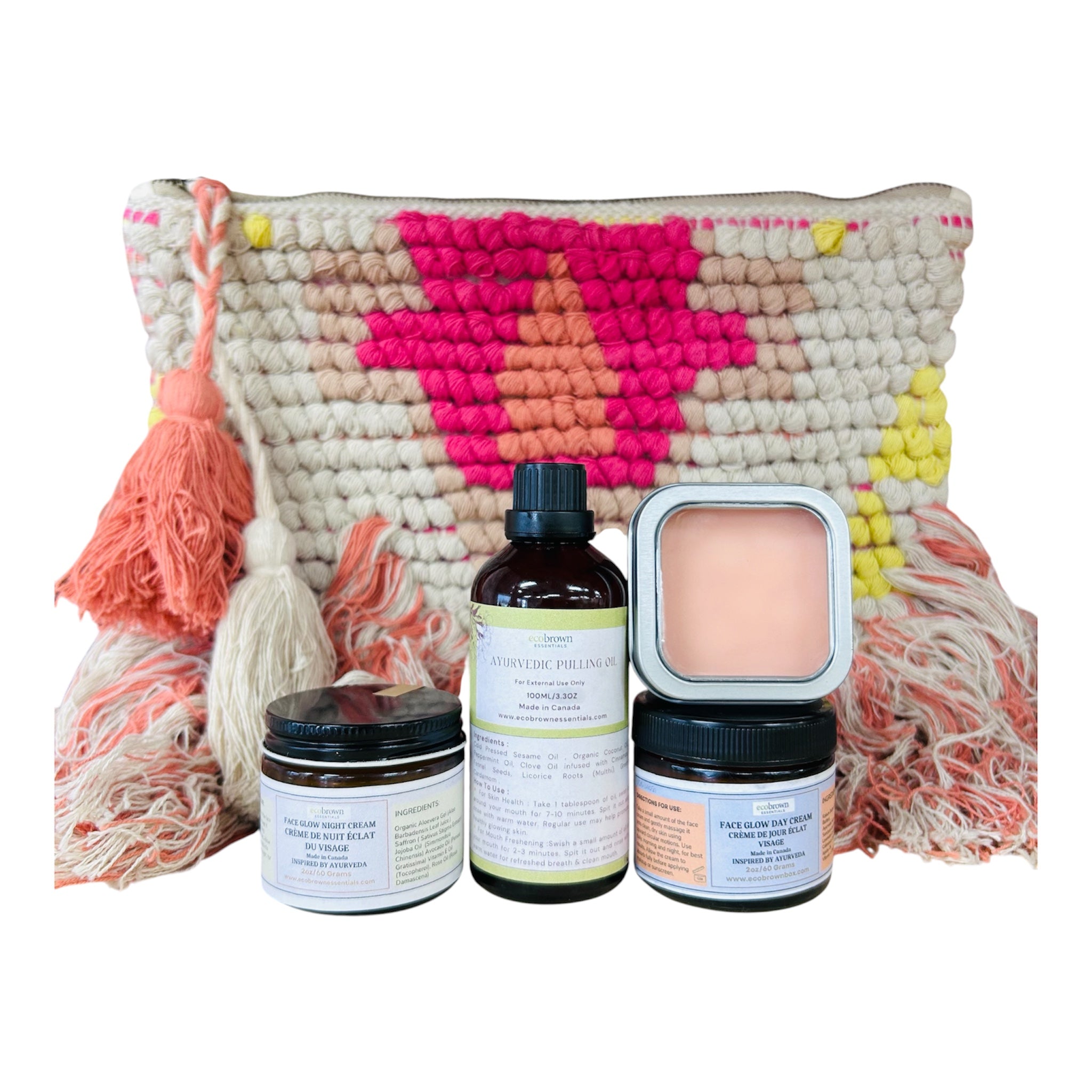Mother's Day Gift Bundle Kit | Self-care Bundle Kit for Women | Natural Skincare Gift Kit | Ayurvedic Skin Ritual Kit | Daily Wellness Essentials For Moms