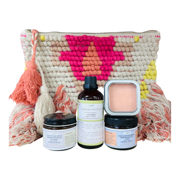 Mother's Day Gift Bundle Kit | Self-care Bundle Kit for Women | Natural Skincare Gift Kit | Ayurvedic Skin Ritual Kit | Daily Wellness Essentials For Moms