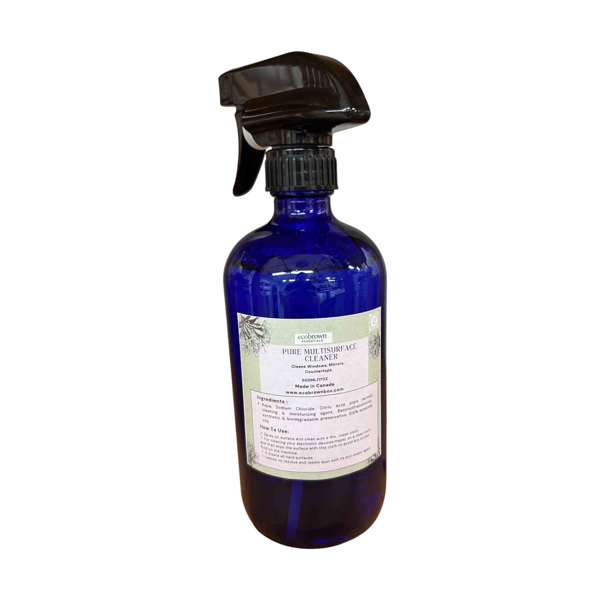 PURE Multi-surface Cleaner  | Natural Surface Cleaner | All Purpose Cleaner | Eco Friendly Cleaner | Plant based Cleaner | Chemical Free Cleaner
