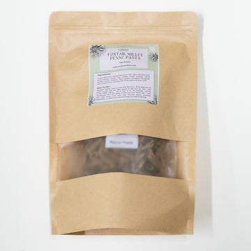 Organic Finger Millet Pasta | Ragi Pasta | Healthy Pasta Alternative | Millet-Based Pasta | High Fiber Pasta| No Maida Pasta | Pesticides free, Chemical free, Non GMO