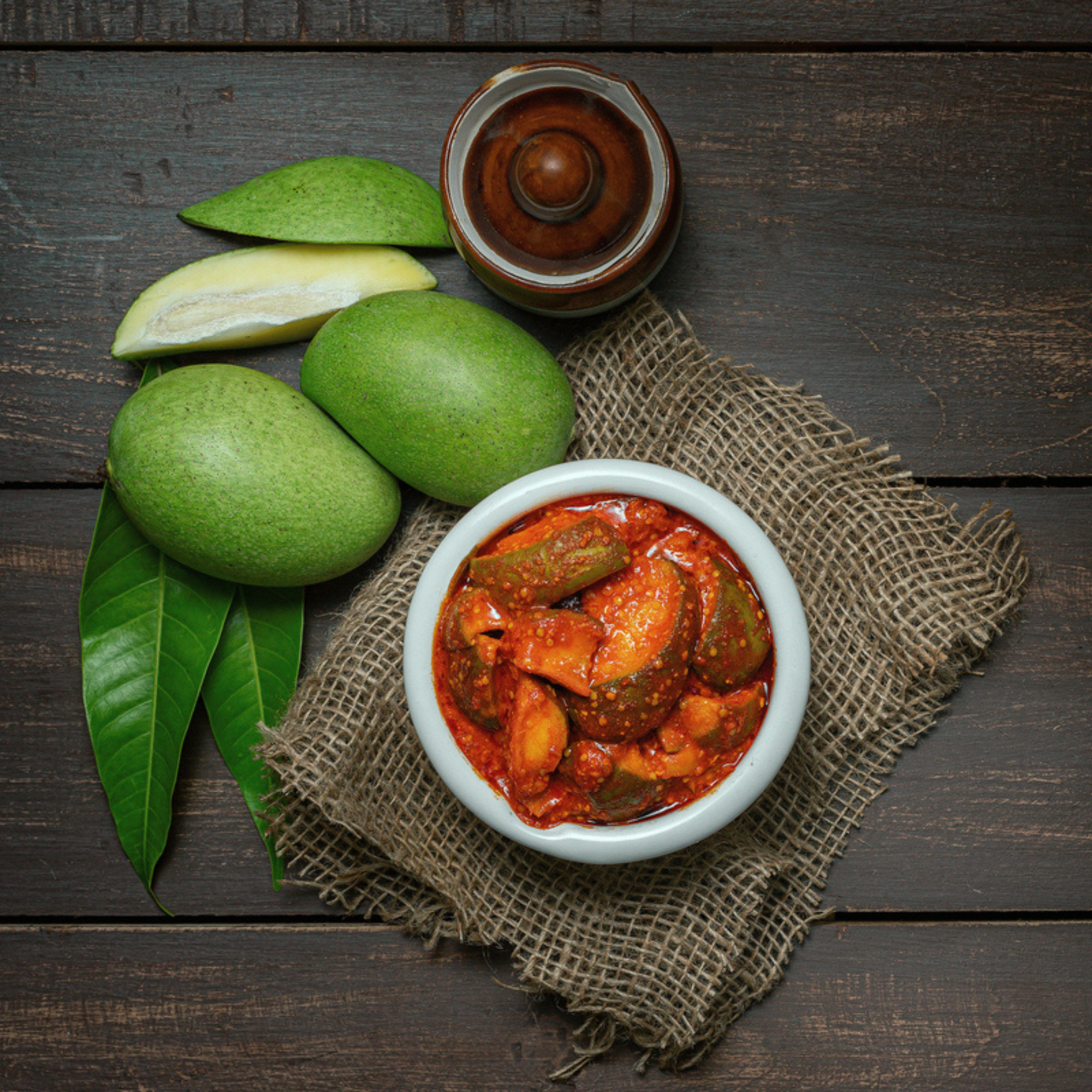 Traditional Raw Mango Pickle | Sun-Cured Organic Aam Achar