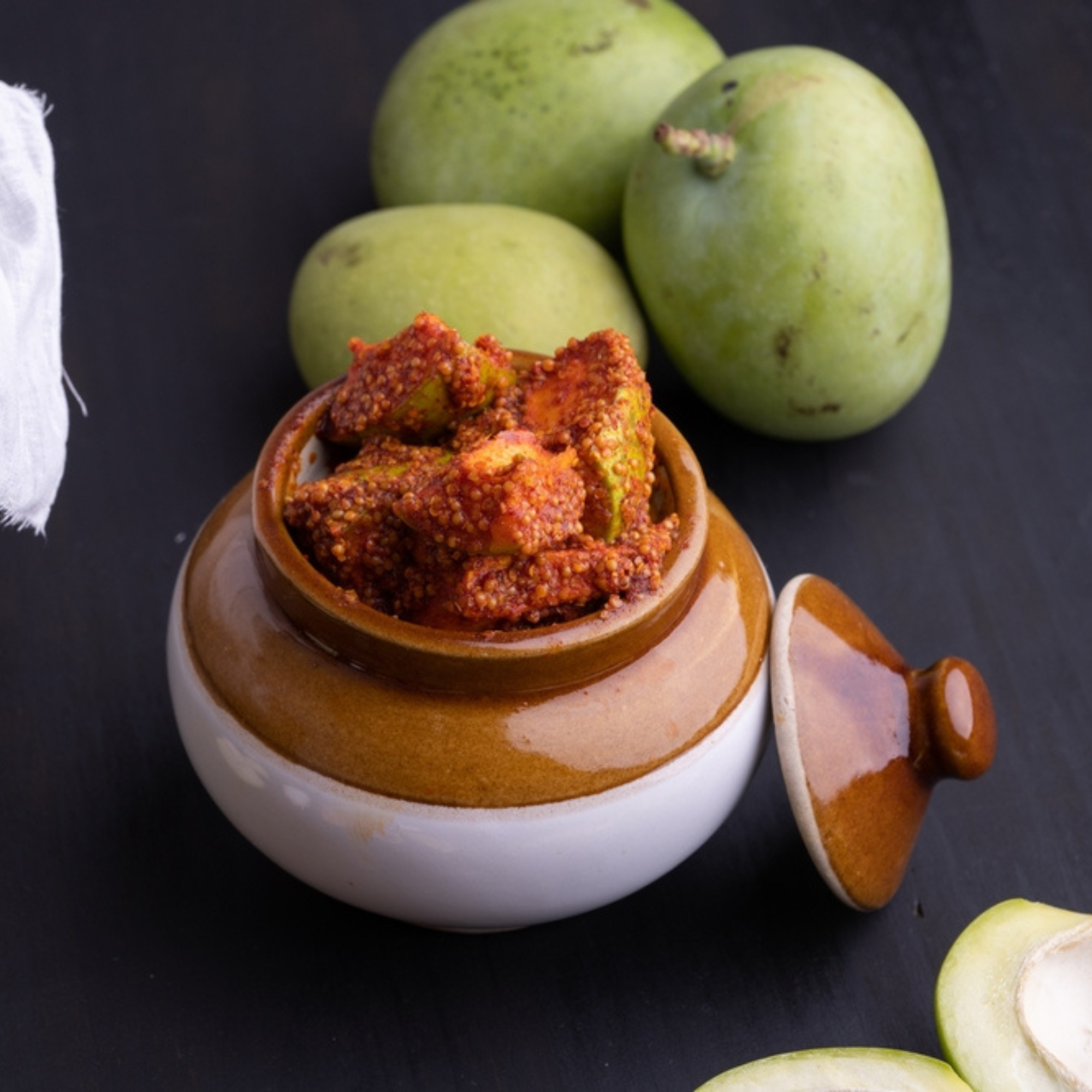 Traditional Raw Mango Pickle | Sun-Cured Organic Aam Achar