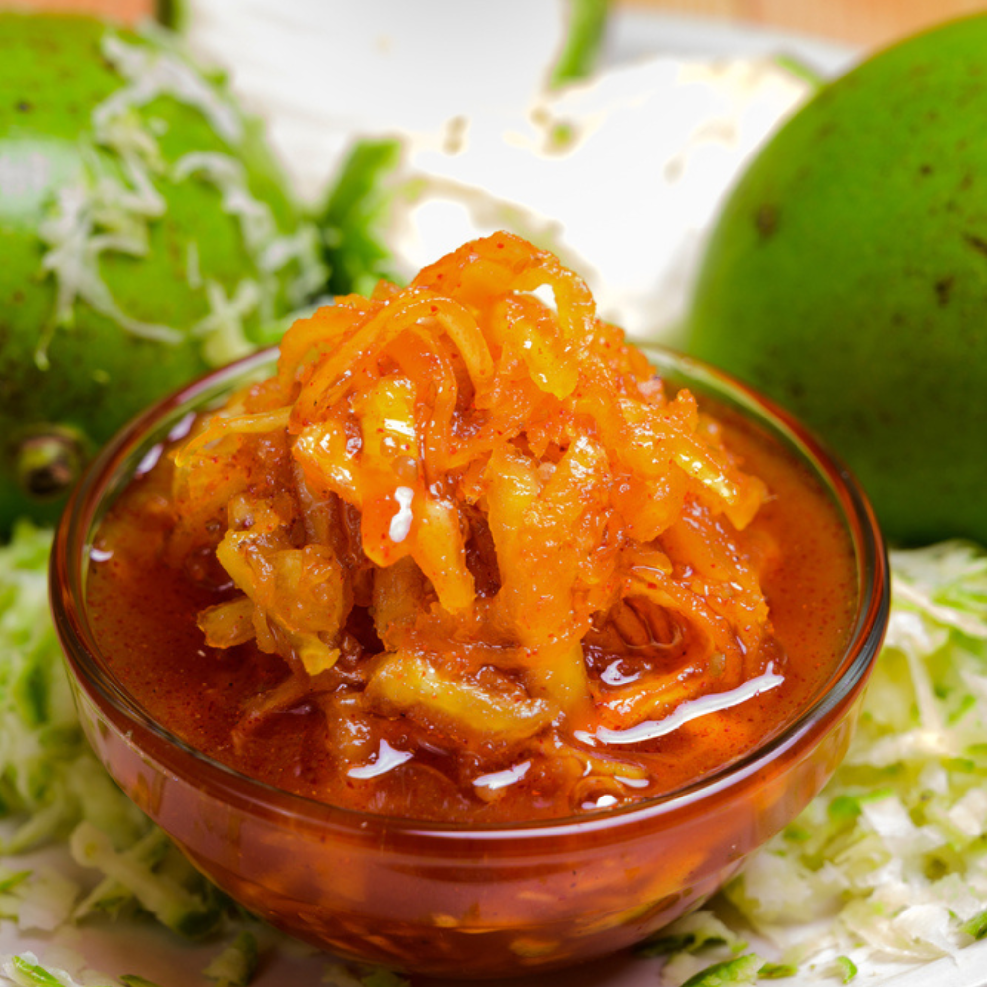 Raw Mango Pickle | Traditional Sweet Mango Pickle | Chunda