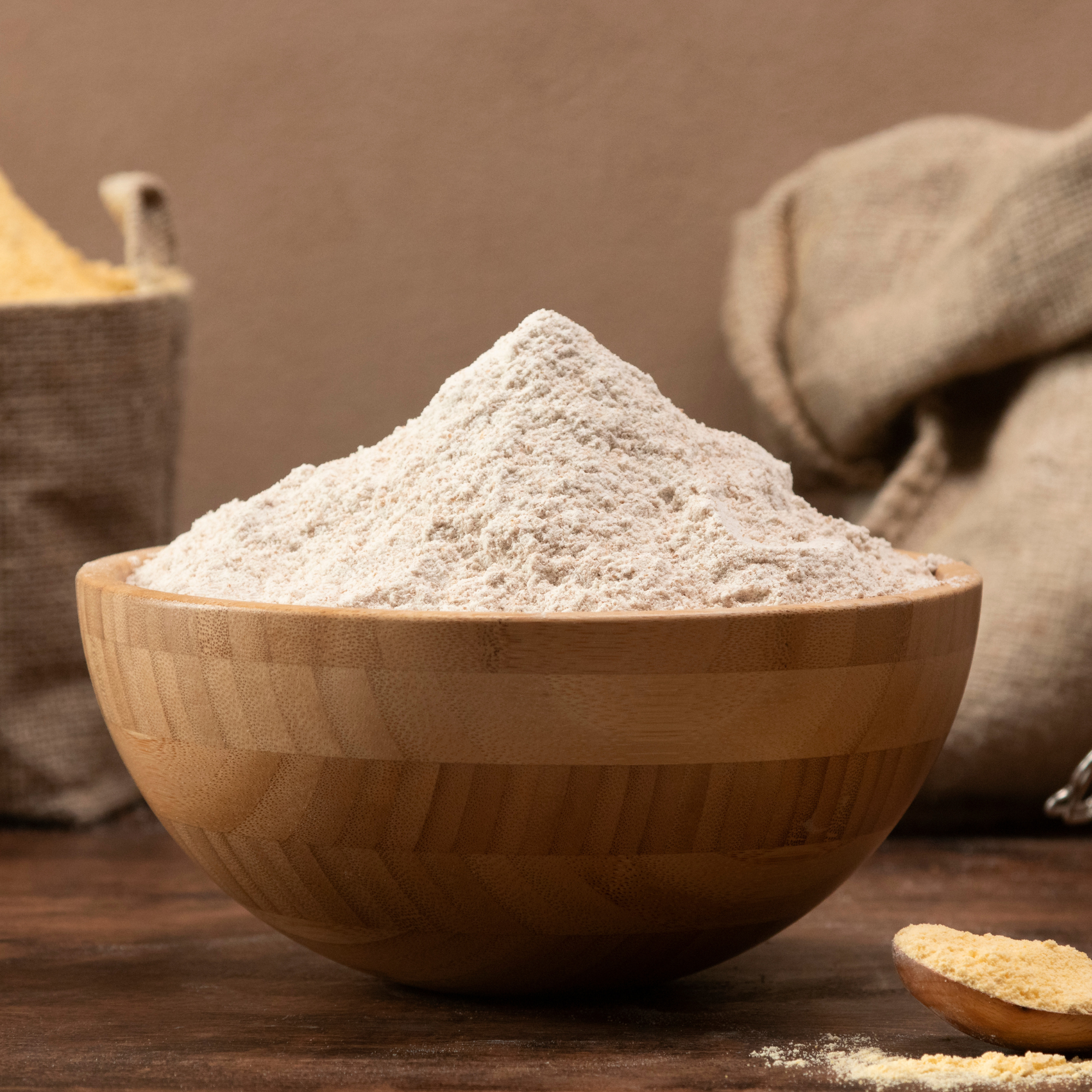 Organic Emmer Wheat Flour | Khapli Wheat Atta | Ancient Grain | Low gluten wheat | |Non GMO |Vegan