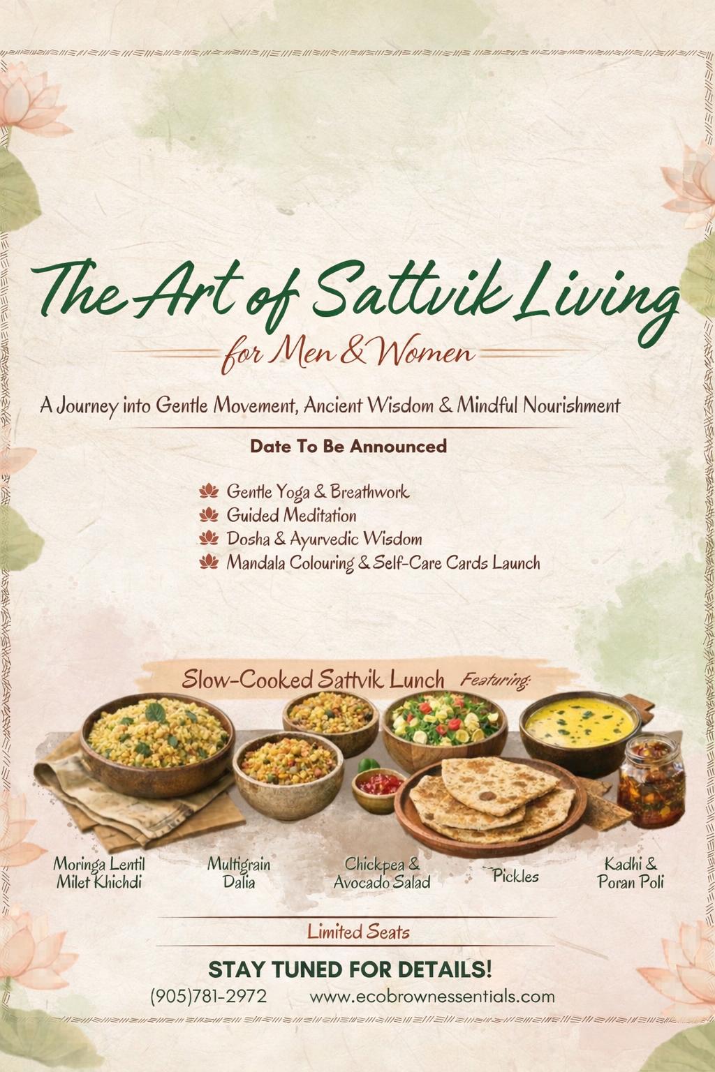 The Art of Sattvik Living Men and Women